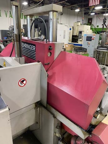 11.8" x 11.8" Behringer #HBP-303A, Horizontal Bandsaw, 5.5 HP, 182" x1.6" x 0.05" blade, 24" stroke, 62-426 - Image 3