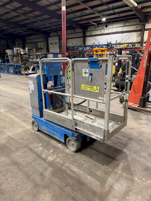 500 lb. Genie #GR-12, scissor lift, 17'4" work height, 11'4" platform height, 310 hours, 2017 - Image 6