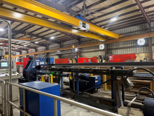 6" x 6" x 5/8" Ocean Clipper, Angle Line, Siemens 840Di Control, conveyor, 2015 - Image 6
