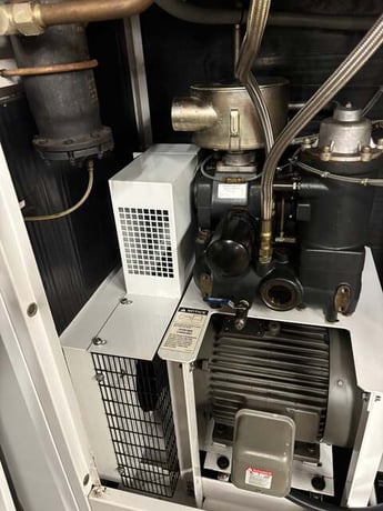 100 psig, Gardner Denver #EFC99A, Rotary Screw Air Compressor, 20 HP, 2000 - Image 6