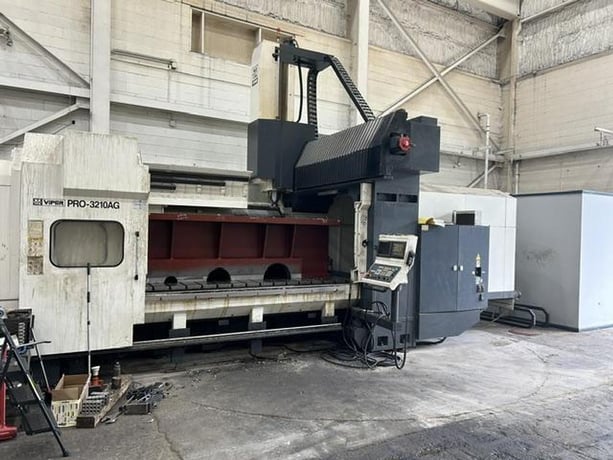 Mighty #PRO3210AG, CNC Vertical Bridgemill, 120" X Travel, 82.6" Y Travel, 39" Z, 35/30 HP, 6000 RPM, 40 - Image 2