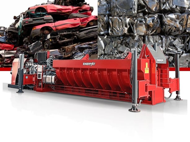 Enerpat #AMB-SCE5000, Vehicle Baler, Scrap Car Body Compression System, Reduce Storage & Transport Costs, NEW - Image 1