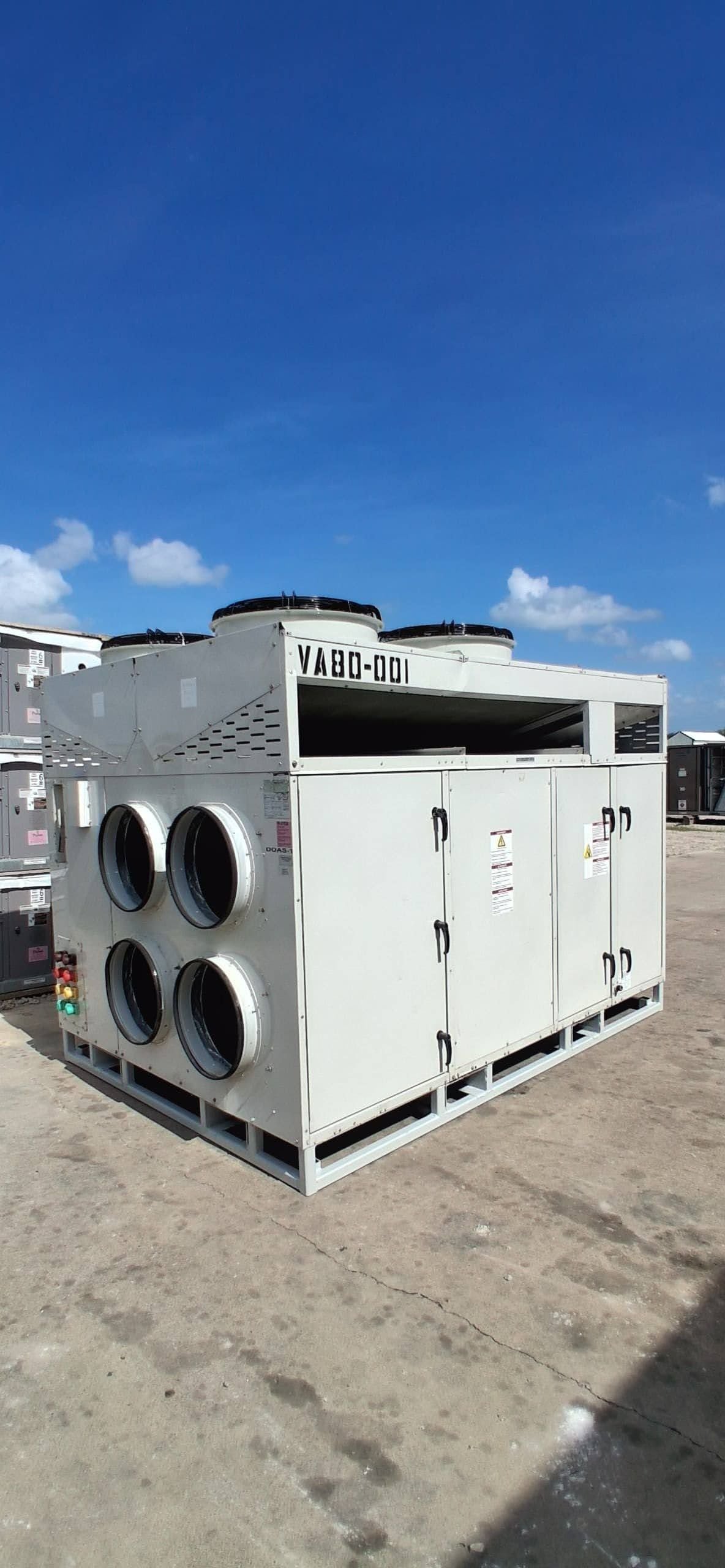 45 Ton, Addison #PRAK540S5A4CFHH0M3 DOAS, side flow cooling only package unit, R410a, 460 V., 3 phase, 2024 - Image 4