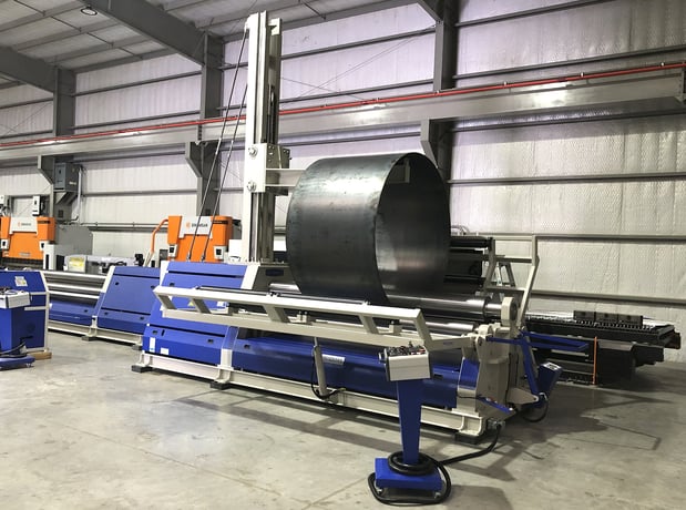 10' x 1/2" Bendmak #CY4R-HHS-300-30/13, hydraulic double initial pinch plate roll, 4-roll, 15 HP - Image 3