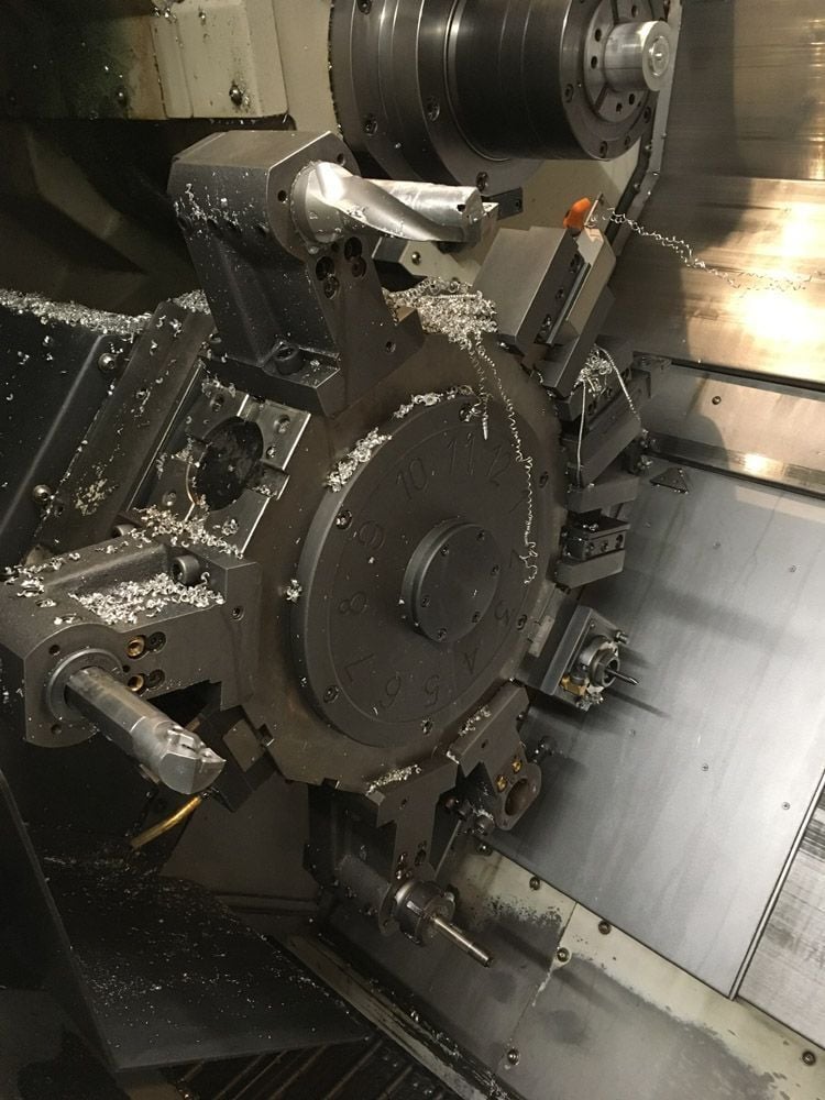 Daewoo Doosan #Puma-MX2000ST, CNC lathe, 29.5" swing, 8" chuck, 3-jaw, 3" bar, 21.65" dia., 40.15" lgth - Image 6