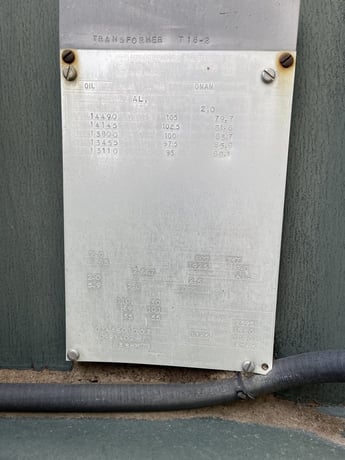 2000 KVA 13800 Primary, 600/347 Secondary, Ferranti Packard, Oil Filled Transformer, Padmount, 1987 (4 - Image 2