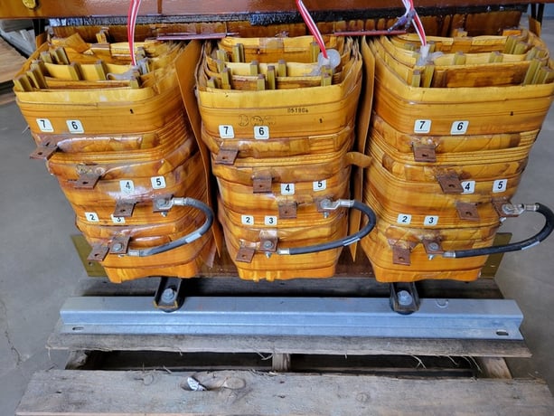 225 KVA 480 Primary, 208/120 Secondary, Emerson #514980P69, Dry Type Transformer - Image 3