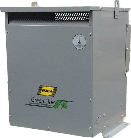 75 KVA 208 Primary, 139/240 Secondary, Beaver #TVR75H-K34A3, Dry Type Transformer, Nema 2, new - Image 1