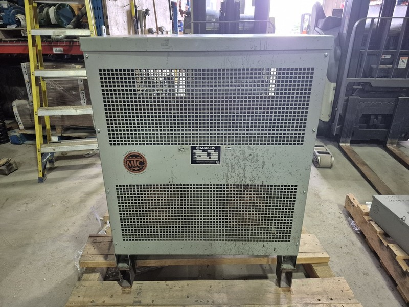 225 KVA 600 Primary, 240 Secondary, Marcus Transformer #MAT225A3, Dry Type Transformer, Nema 1 - Image 1