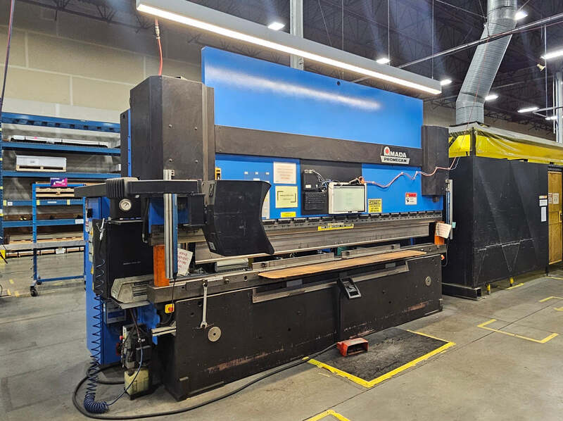 220 Ton, Amada #HFB0, CNC Hydraulic Press Brake, 1997 - Image 1