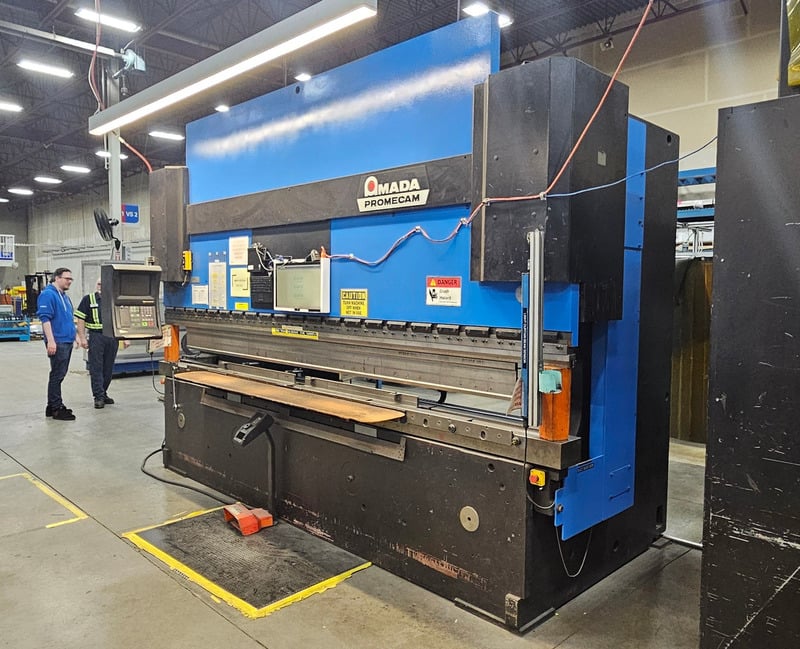 220 Ton, Amada #HFB0, CNC Hydraulic Press Brake, 1997 - Image 5