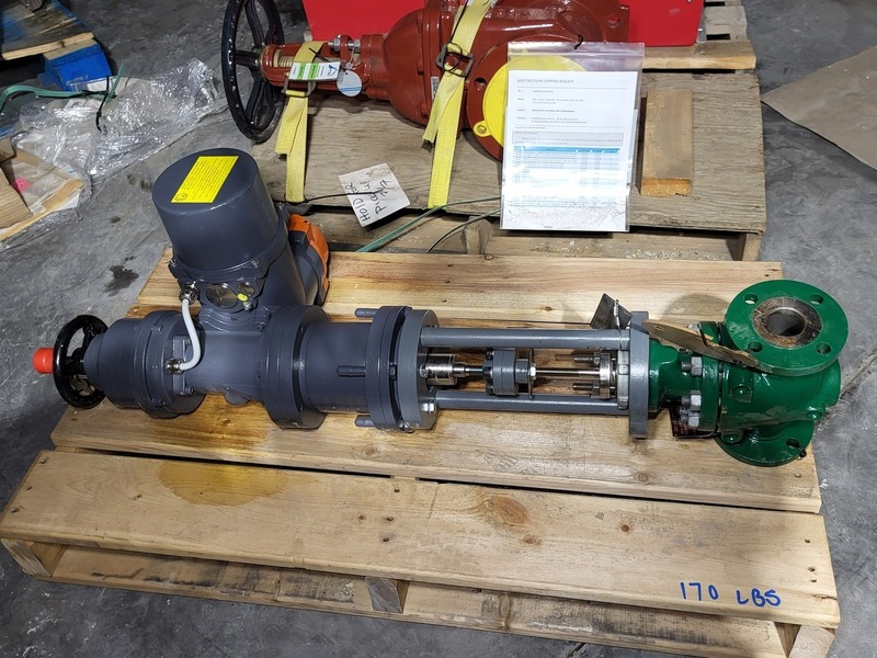 Fisher #Type-ES, 1-1/2" Class 150 Control Valve w/ Actuator, new surplus - Image 9