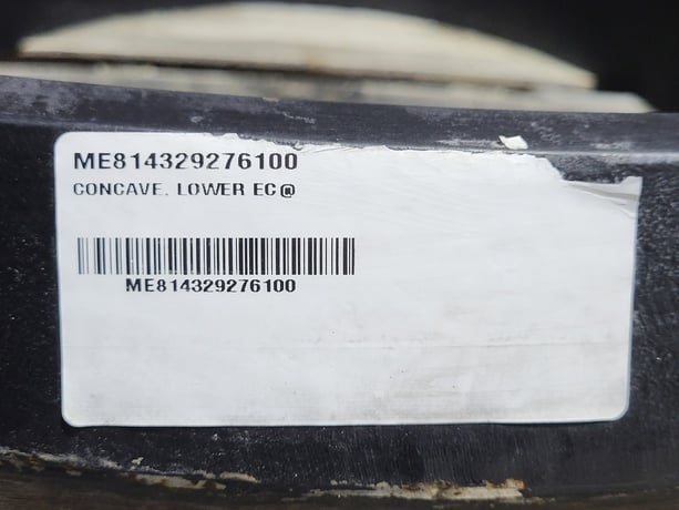 Metso #ME814329276100, Lower Concave, new surplus - Image 2
