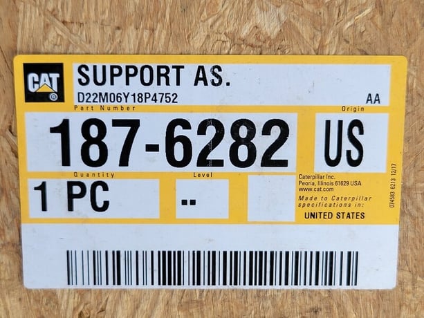 Caterpillar #187-6282, Support Assembly, new surplus - Image 2