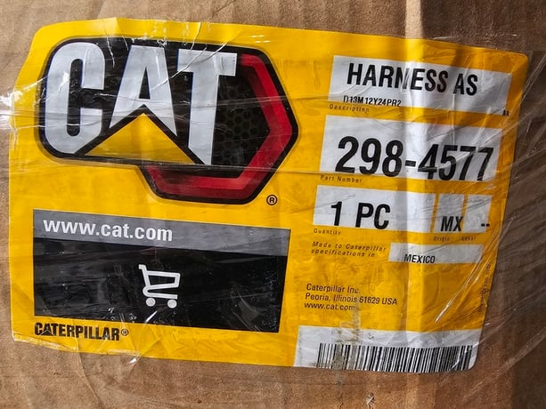 Caterpillar #298-4577, Harness Assembly, new surplus - Image 2