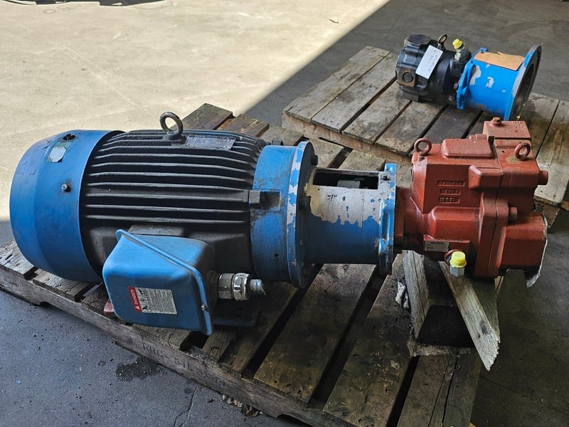 Kawasaki #K3VL112/B-1RRXS-P0, 112 cc/rev Hydraulic Piston Pump w/ Motor - Image 4