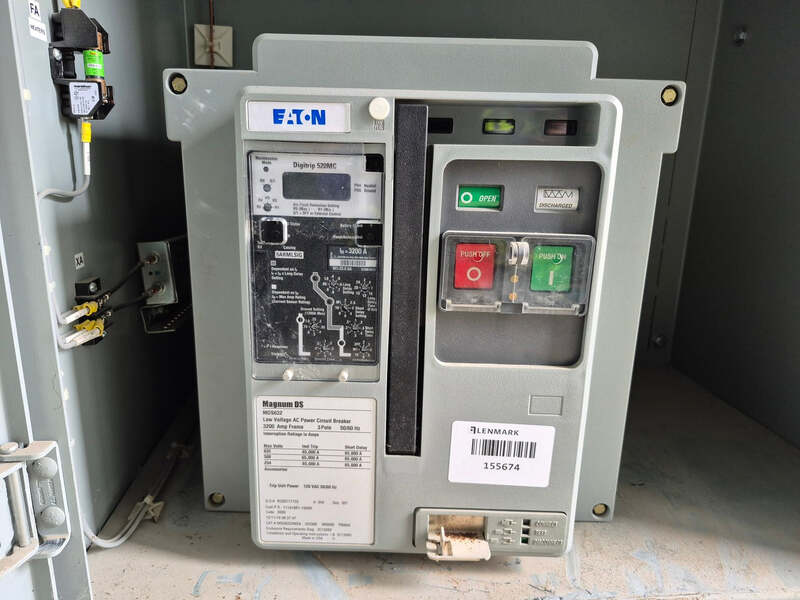 3200 Amps, Eaton Cutler-Hammer #MDS632, 3 phase magnum ds circuit brea, 2019 - Image 1