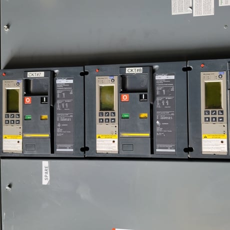 Square D #QED, 3000 Amps, 480 Volt Switchgear Unit w/ 7 x Circuit Breakers PJ400, 2019 - Image 7
