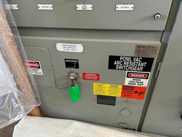 Powell #23234, 4160 Volt, 1200 Amps Arc Resistant Switchgear, 2014, new surplus - Image 6