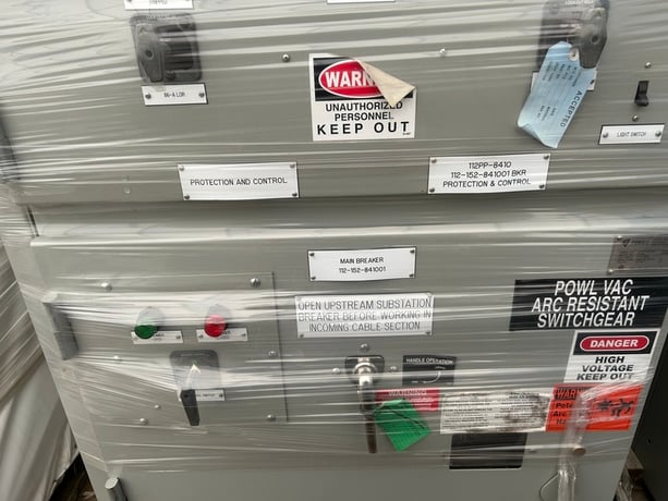 Powell #23234, 4160 Volt, 1200 Amps Arc Resistant Switchgear, 2014, new surplus - Image 7