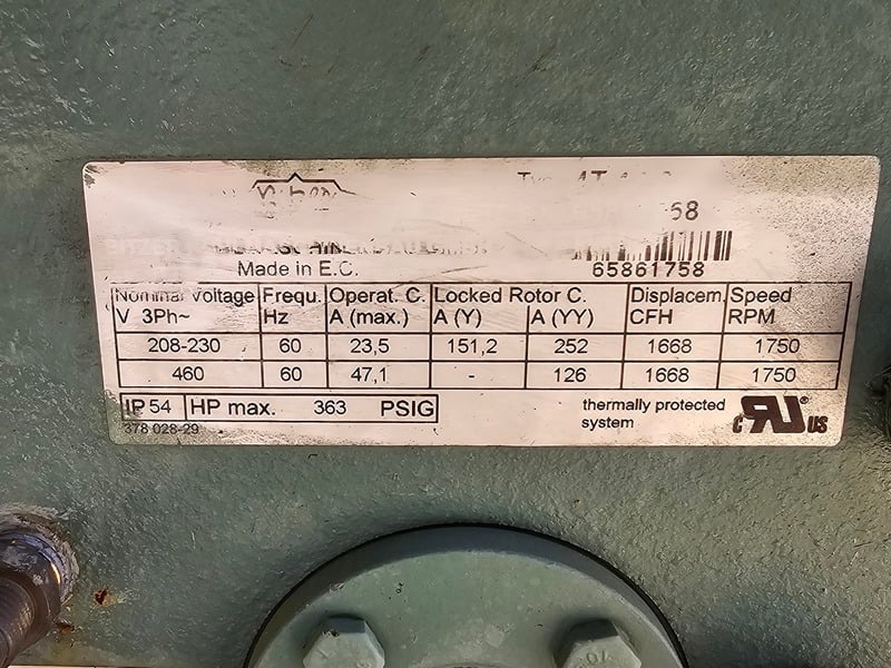 Bitzer #4T-12.2, Semi-hermetic Reciprocating Compressor - Image 2