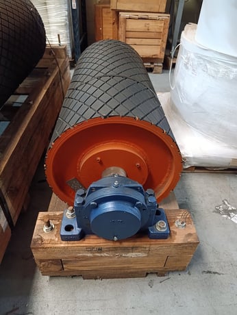 Metso #PF-219027-P10523001, 20" x 42" heavy-duty mining conveyor tail / return, 2022, new surplus - Image 3
