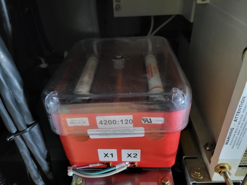 General Electric #0921X0562V02C01, limitamp motor control ce, 4160 Volts, 3 Phase, CR194A118F2, like new - Image 6
