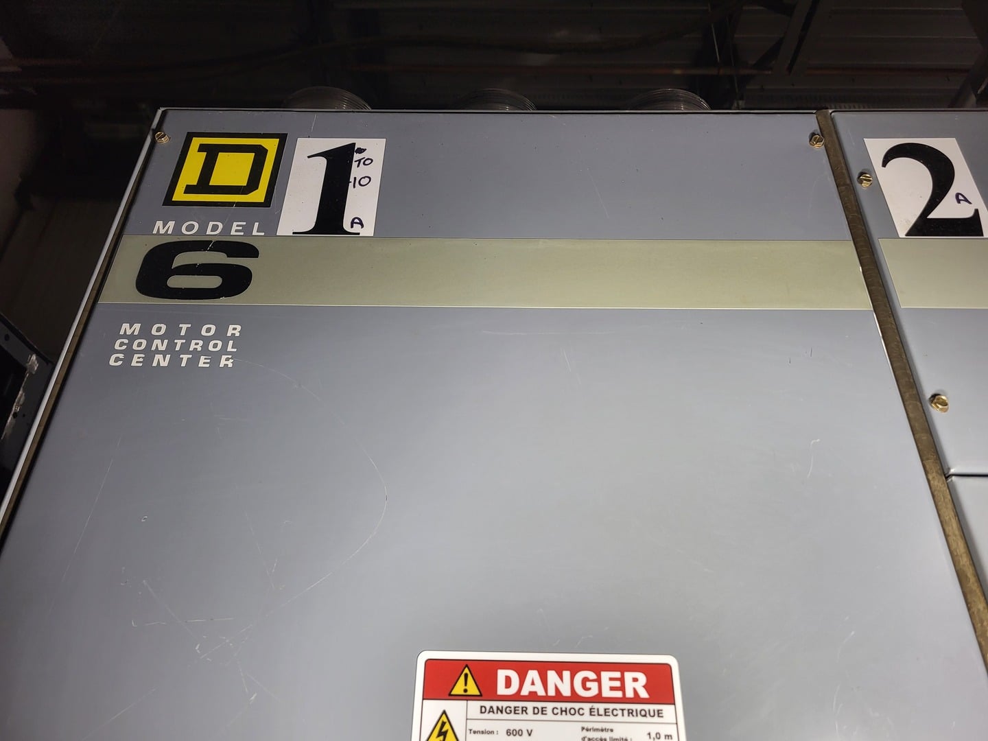 Square D, model 6 motor control cen, 600 Volts, 3PH, 1200 Amps Bus - Image 3