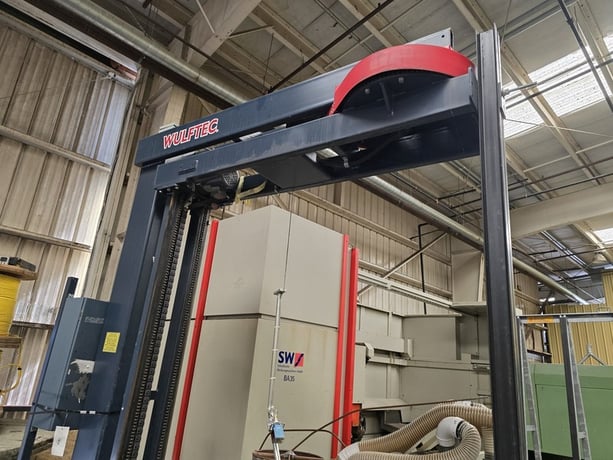 Wulftec #WRT-150, Semi-Automatic Rotary Arm Stretch Wrapper - Image 4