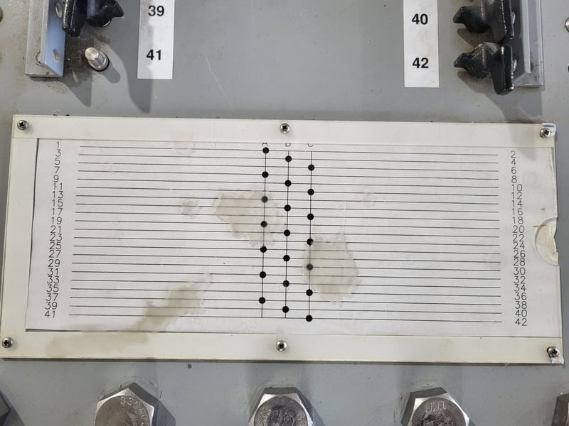 Appleton #XPE32252B.J382, 225 Amps, 120/208 Volts, 3 Phase, 42 Circuits Panelboard - Image 8
