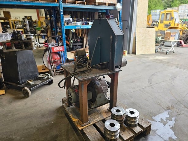 3 HP Pipe Groover w/ Roller Dies - Image 6