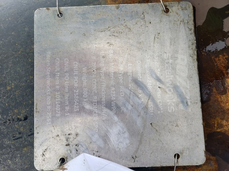 26" X24" Flanged Pipe Reducer - Image 2
