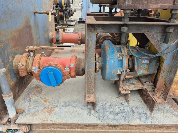Metso, Underground Mine Water Pump Skid - HMG 100 Agitated Tank, Dual 100 HP Motors, Benshaw Controls - Image 6