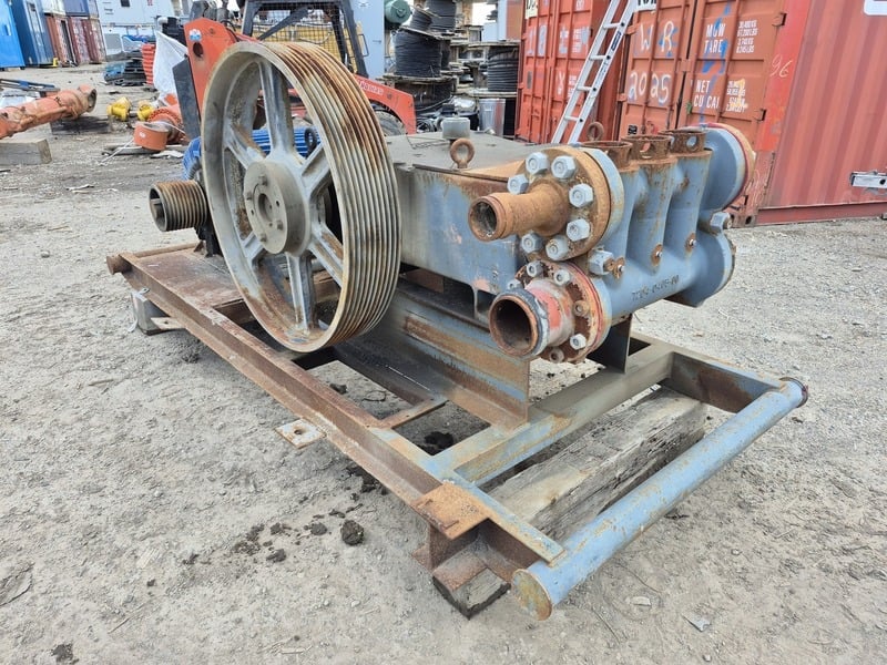 Aplex #SC-170L, Triplex 230 HP Plunger Pump w/ motor, 2005 - Image 3