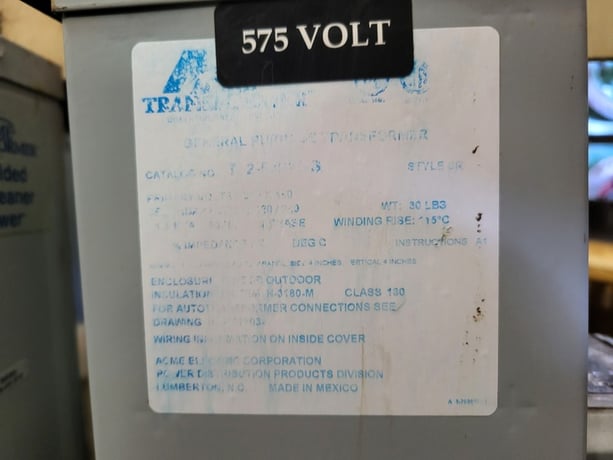 Ingersoll-Rand #PET1500-W5-VSD-CC, 1500 SCFM, 610 psi, Refrigerated Air Dryer - Image 5