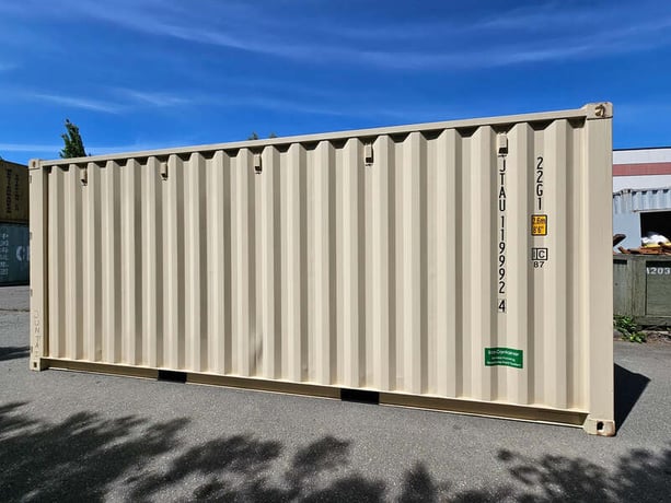 20' New/One Trip Shipping Container - JTAU1199924, new - Image 1