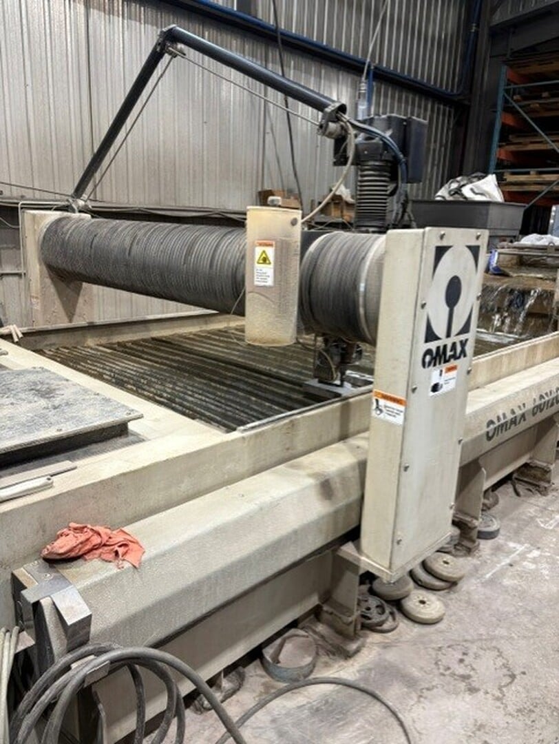 Omax #60120, 60" x 120" CNC Waterjet Cutter w/ 40 HP Enduromax Pump, Tilt-a-jet, 2010 - Image 4