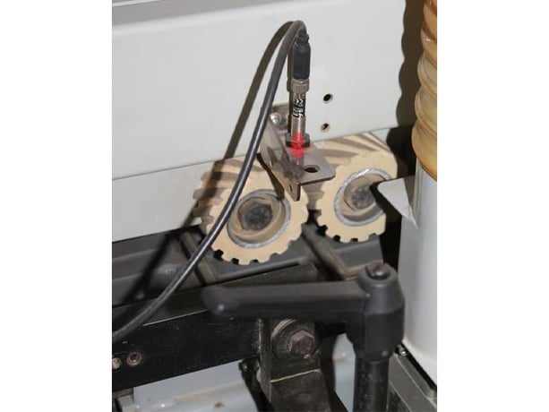 Fravol #Smart-S600-23, edgebander w/pre-mill & corner rounding, 5/16" edge, 2-3/8" panel thickness, 4" min. - Image 8