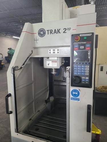 Southwest Industries Industries #Trak-2OP-M10-Mill, CNC Vertical Machining Center, 14" X, 12" Y, 17" Z, 18" x - Image 2