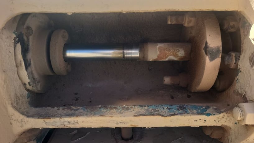Gaso #2651, Duplex Reciprocating Plunger Pump, 12" stroke, 2" ceramic plungers, 8" suction x 4" discharge - Image 6