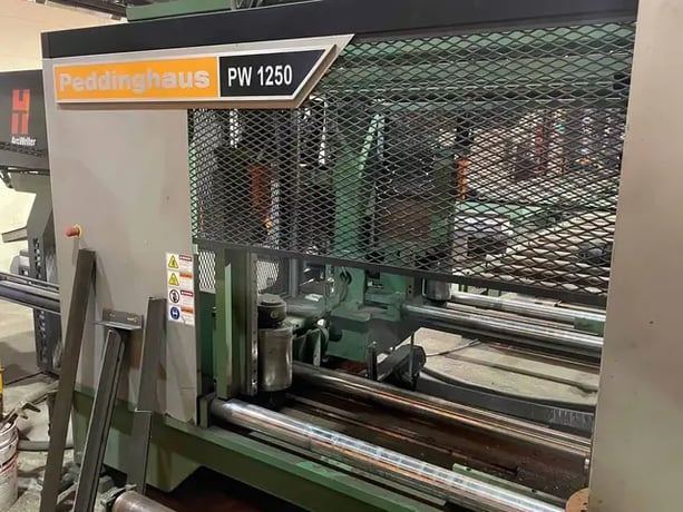 Peddinghaus #PeddiWriter-PW1250, CNC plasma marking system, (2) ArcWriter torches, 55" x 24" max beam - Image 1