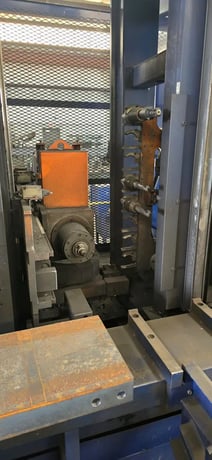 Peddinghaus #Ocean-Avenger-Plus-MDL-1250/1C, CNC beam drill line, 48" max profile, 80' length, 25 HP, Siemens - Image 2