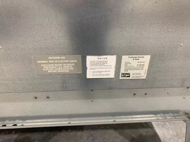 70 Ton, Thermal Care #TSR-70, Chiller, 500 Gallon Water Reservoir, R22 Refrigerant Included, 2003 - Image 9