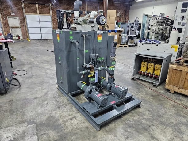 34 Ton, McQuay #AGZ030DHHNN-ER10, Chiller, 180 Gallon Tank, 2013 - Image 5