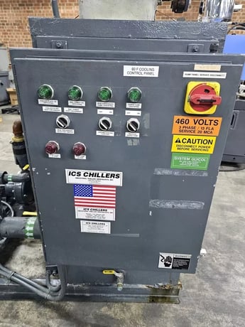 34 Ton, McQuay #AGZ030DHHNN-ER10, Chiller, 180 Gallon Tank, 2013 - Image 8