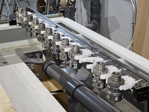 Onsrud #5100M12, CNC router, 80" x 204" table, 12 HP, 24,000 RPM, 12-station ATC, Fanuc 0i, 2019 - Image 3