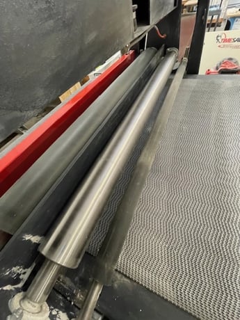 Timesavers #S311-13-1T, deburring machine, 37" x 60" belt, single combination head, 10 HP, 2020 - Image 4