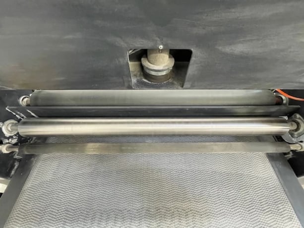 Timesavers #S311-13-1T, deburring machine, 37" x 60" belt, single combination head, 10 HP, 2020 - Image 7