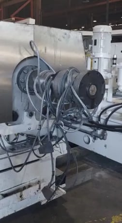 9.84" Krauss Maffei #KE250x30D, extruder, 30:1 L/D, side vented, water cooled, 268 HP, 2020 - Image 7
