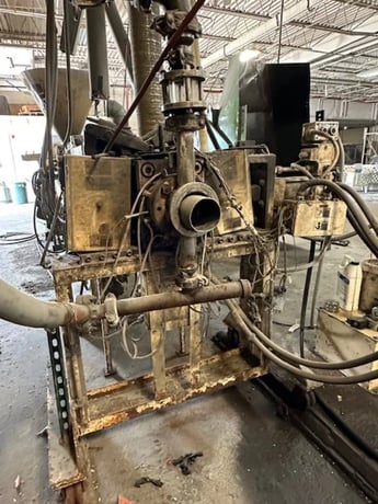 Welex #Gala-6, pelletizing line, 30:1 L/D vented barrel & screw, ran 980 Lbs/Hr HIPS - Image 6